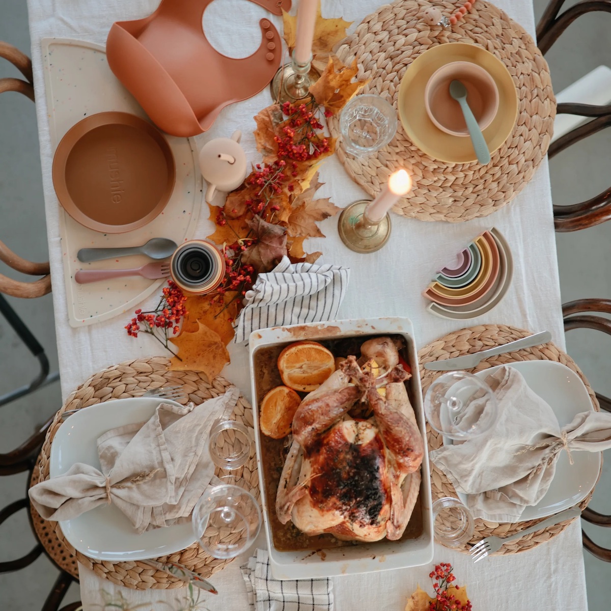 Regenbogen Mushie Tropical