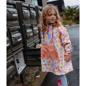 Regenponcho RETRO FLOWERS 2-3a Hello Hossy