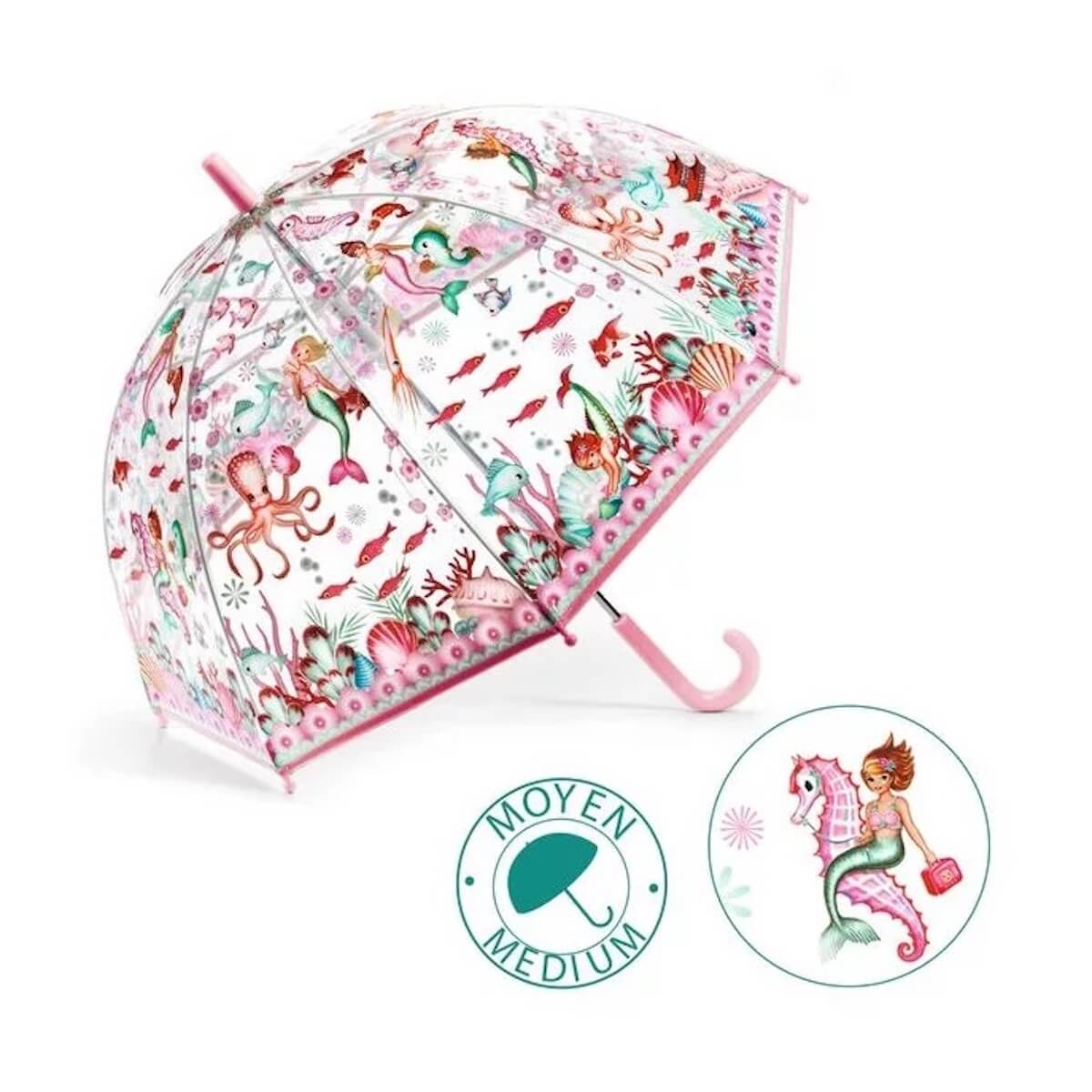 Regenschirm Meerjungfrau Djeco