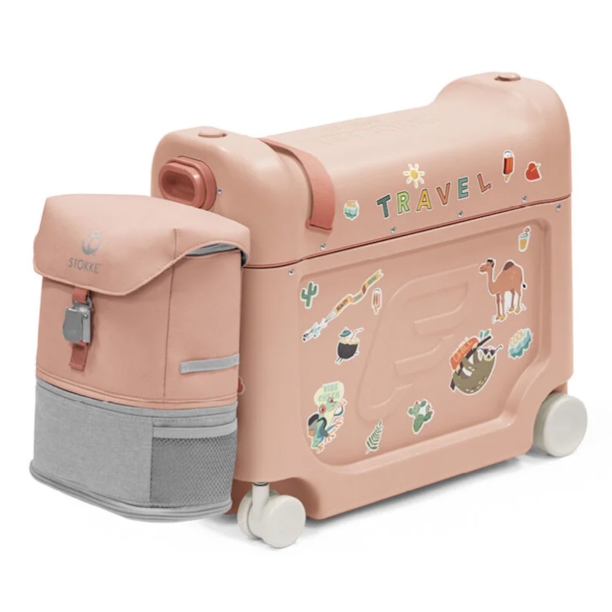 Reise-Set BEDBOX Stokke Coral Pink