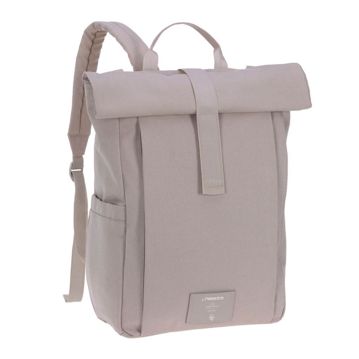 ROLLTOP Wickelrucksack Laessig taupe 