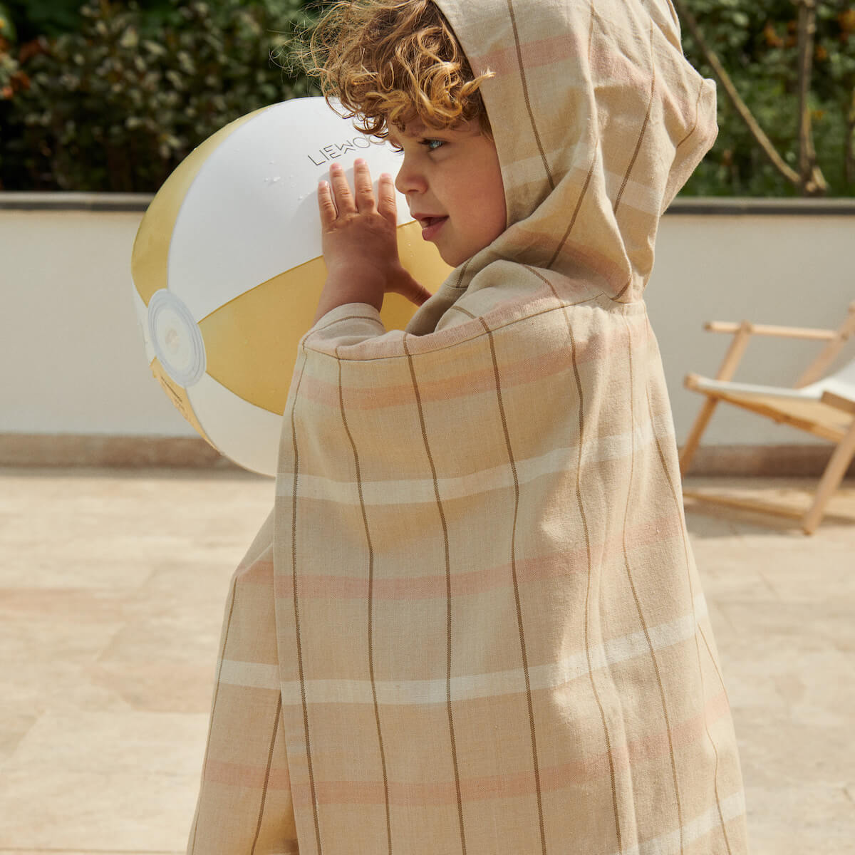 Roomie poncho 3-4y Liewood Apple blossom multi mix DROP 1/22-feb2022