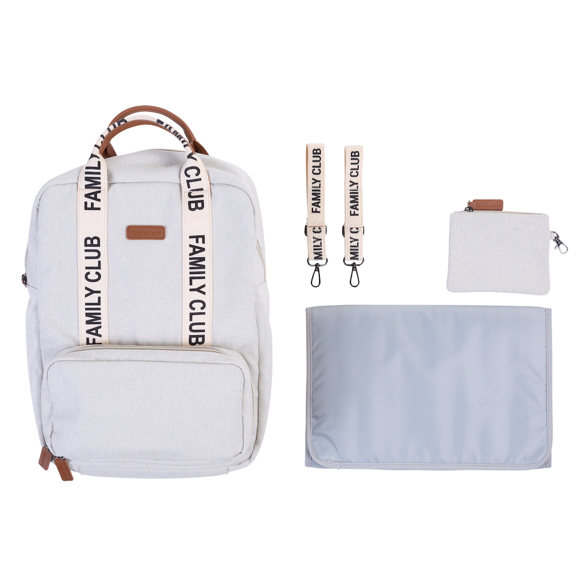 Rucksack FAMILY CLUB SIGNATURE Childhome ecru 