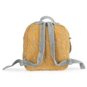 Rucksack Hase TROIS PETITS LAPINS Moulin Roty ocre