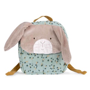 Rucksack Hase TROIS PETITS LAPINS Moulin Roty Salbei