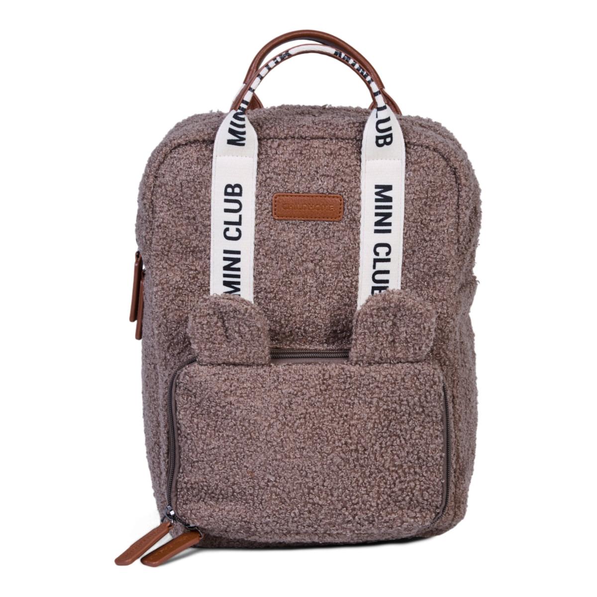 Rucksack MINI CLUB SIGNATURE Childhome Teddy soft brown