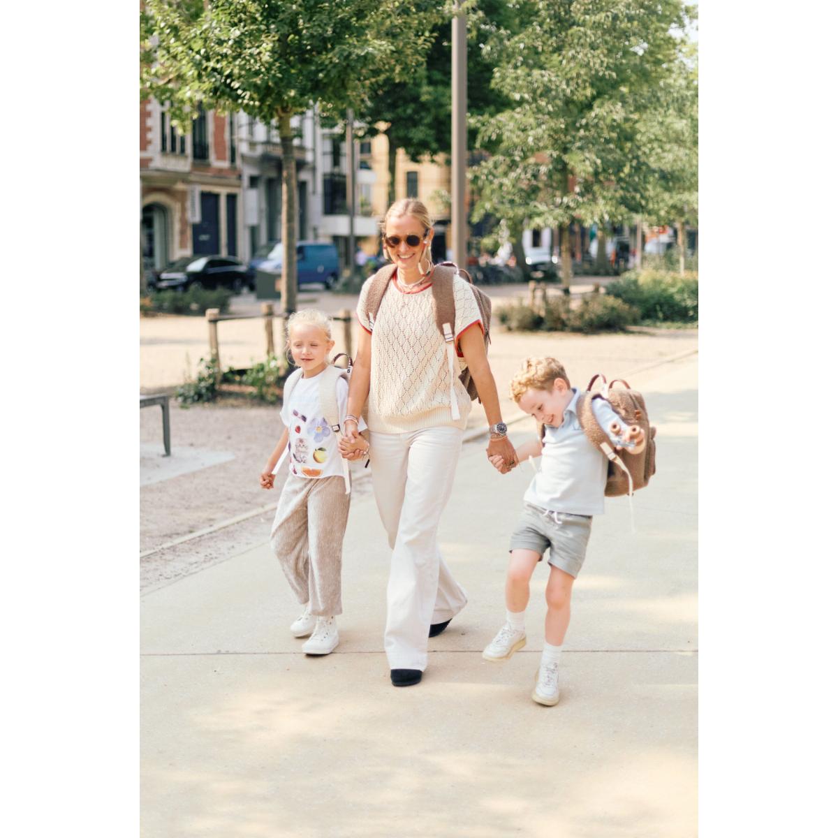 Rucksack MINI CLUB SIGNATURE Childhome Teddy soft brown