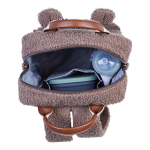 Rucksack MINI CLUB SIGNATURE Childhome Teddy soft brown