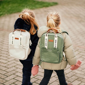 Rucksack mini SIGNATURE Childhome canvas off-white