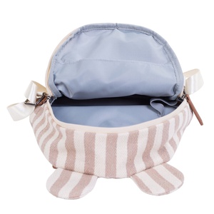 Rucksack MY FIRST BAG STREIFEN Childhome nunde Terracotta