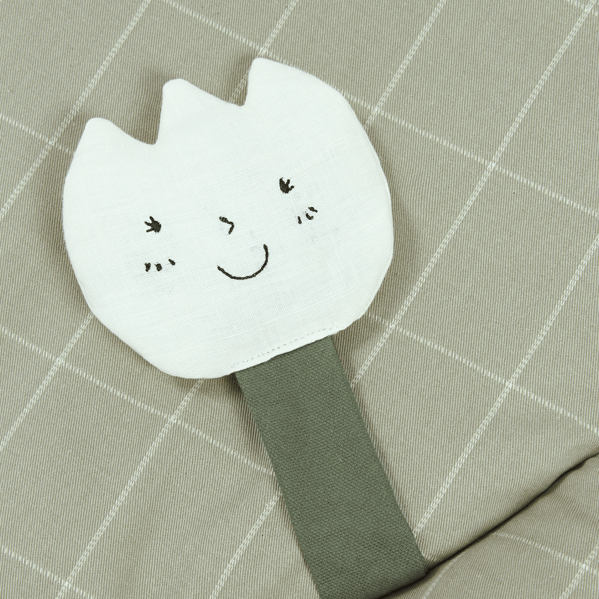 Rundes Aktivity-Nest, 100cm, 8cm dick. Nobodinoz Tulpen