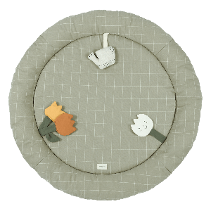 Rundes Aktivity-Nest, 100cm, 8cm dick. Nobodinoz Tulpen