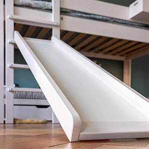 Rutsche Bettzusatz DESTYLE de Breuyn Buche massiv weiß gebeizt-lackiert