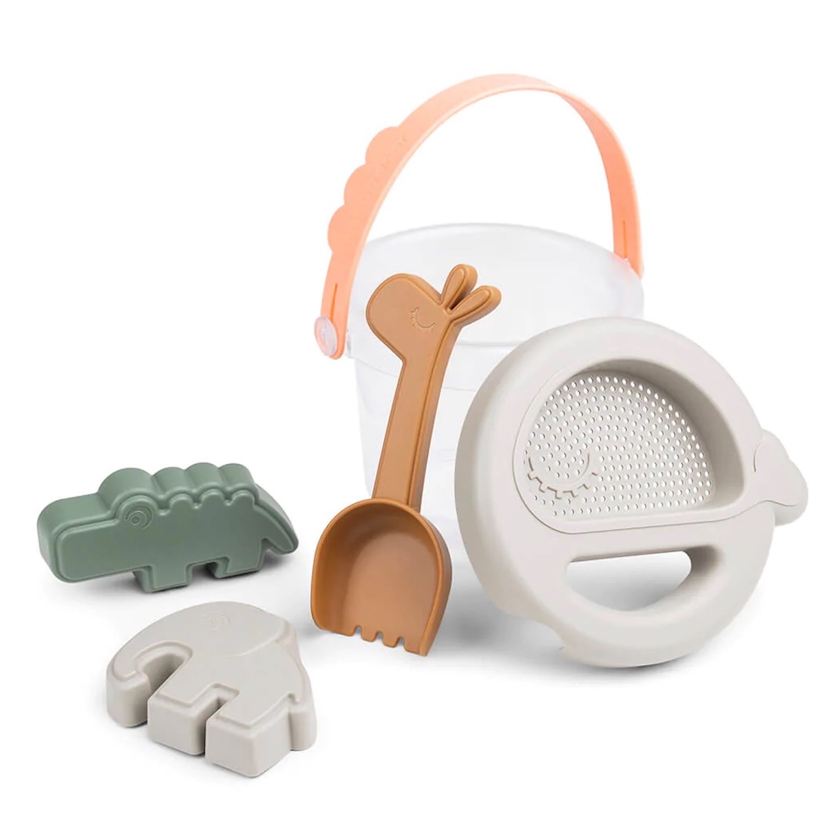 Sand play set 5 pcs Deer friends Sand mix Done by Deer