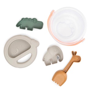 Sand play set 5 pcs Deer friends Sand mix Done by Deer