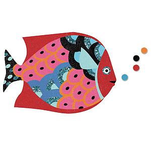 Sandbild Regenbogen Fische Djeco