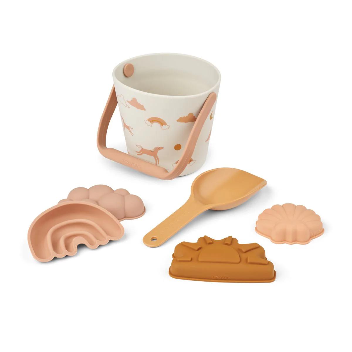 Sandspielzeug Set GILMA Liewood Dream ecru