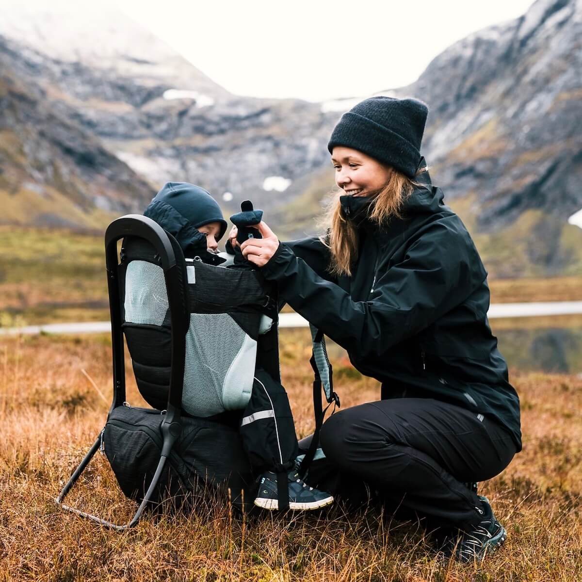 Sapling Child Carrier - Schwarz Thule