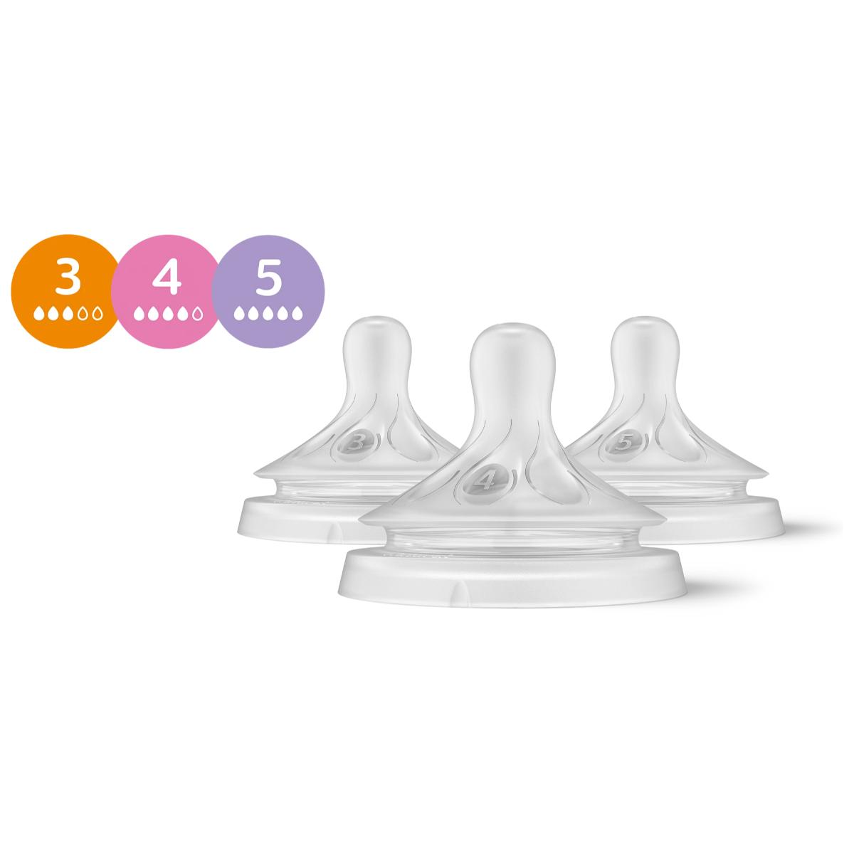 Sauger multi size pack NATURAL 3.0 Avent