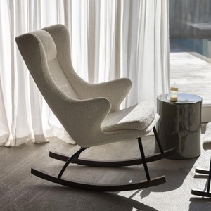 Schaukelstuhl DE LUXE Quax Creme