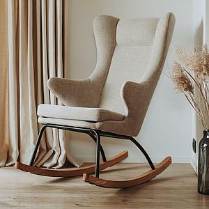 Schaukelstuhl für Erwachsene DE LUXE Quax Clay