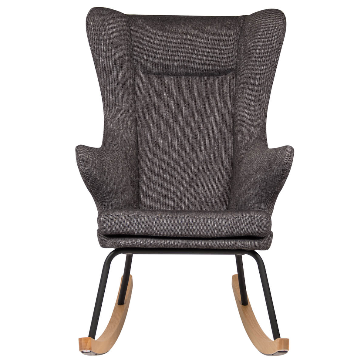 Schaukelstuhl für Erwachsene DE LUXE Quax schwarz