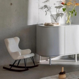 Schaukelstuhl für Kinder Quax Creme