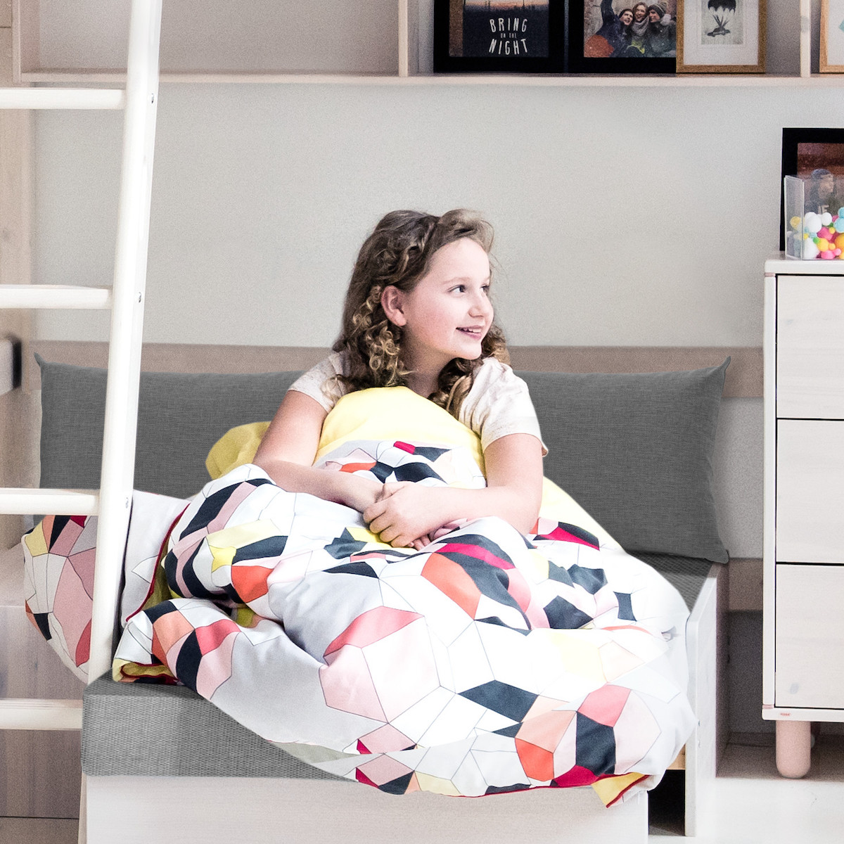 Schaummatratze Sofabett Flexa grau