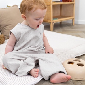 Schlafsack 4-12m MAGIC BAG Bemini Sand-Tetra Jersey