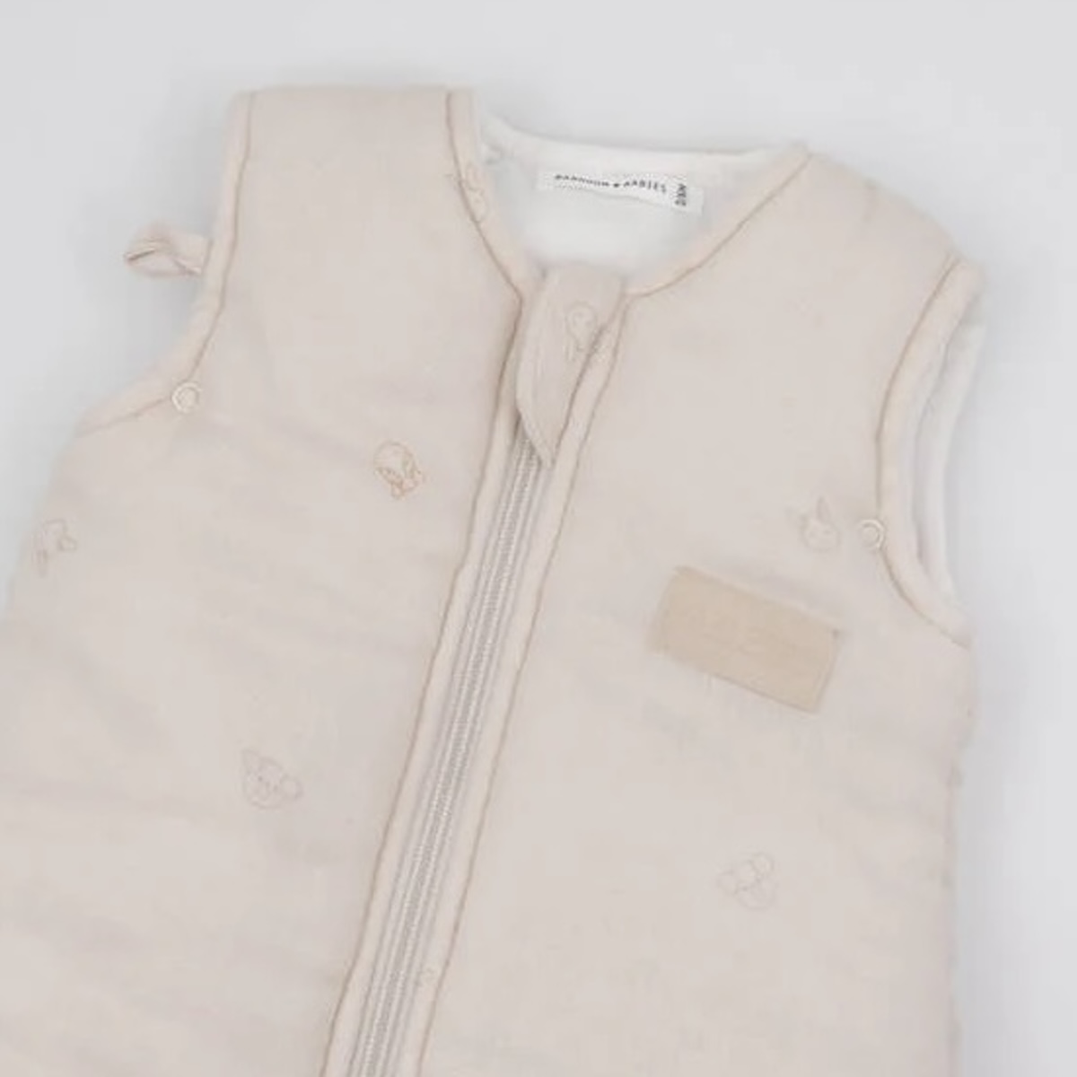 Schlafsack Neugeborene 0-6m tog 2.2 MINI Bamboom Tierfreunde rosa