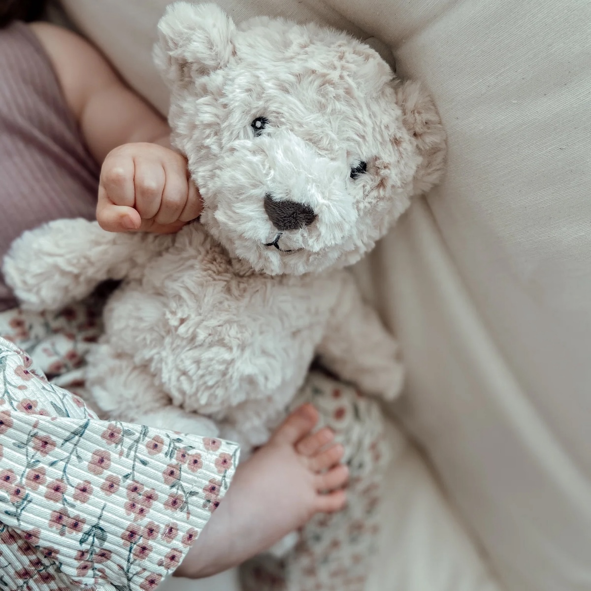 Schmusetuch BATTEMENTS DE COEUR LOU Flow Amsterdam beige