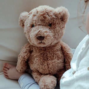 Schmusetuch HERZENSKLAPPEN LOU Flow Amsterdam braun