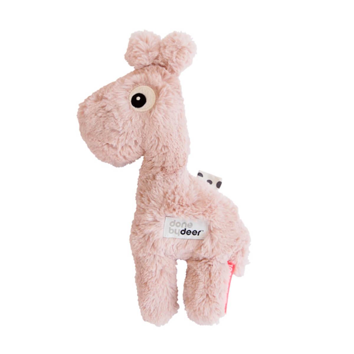 Schnuffeltuch Giraffe CUTE Done by Deer rosa