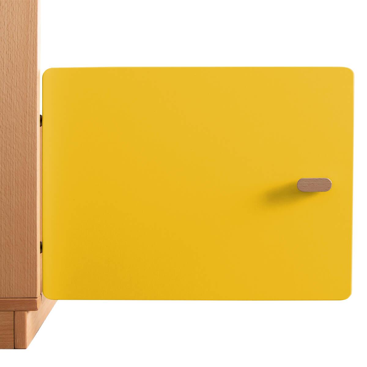 debreuyn | Schranktür 1/5 35cm-Griff DESTYLE Debreuyn MDF gelb-lackiert