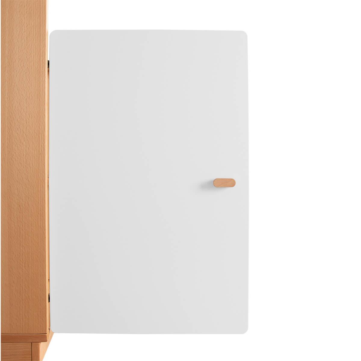 Schranktür 2/5 70cm-Griff DESTYLE de Breuyn MDF weiß-lackiert | de Breuyn