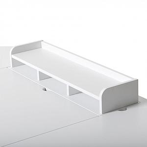 Schreibtisch 72,6cm WOOD Oliver Furniture weiß-Eiche