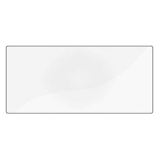 Schreibtischunterlage für kleinen Tisch Flexa transparent 