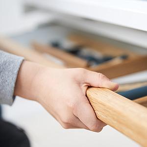 Schublade mit Fächern MOBY Flexa weiß-natur