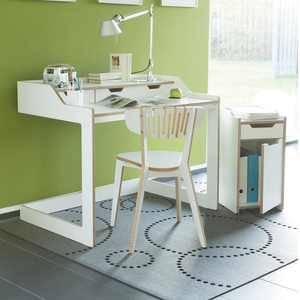 Sekretärin PLANE Müller Small Living weiß