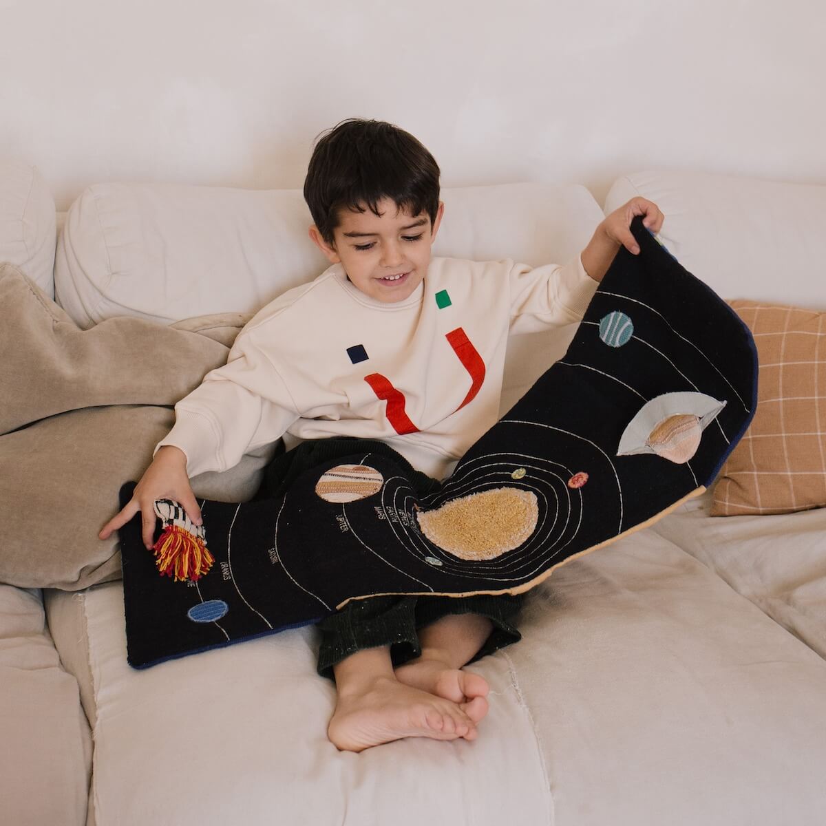 Sensorisches Buch GALAXY 22x28cm Lorena Canals