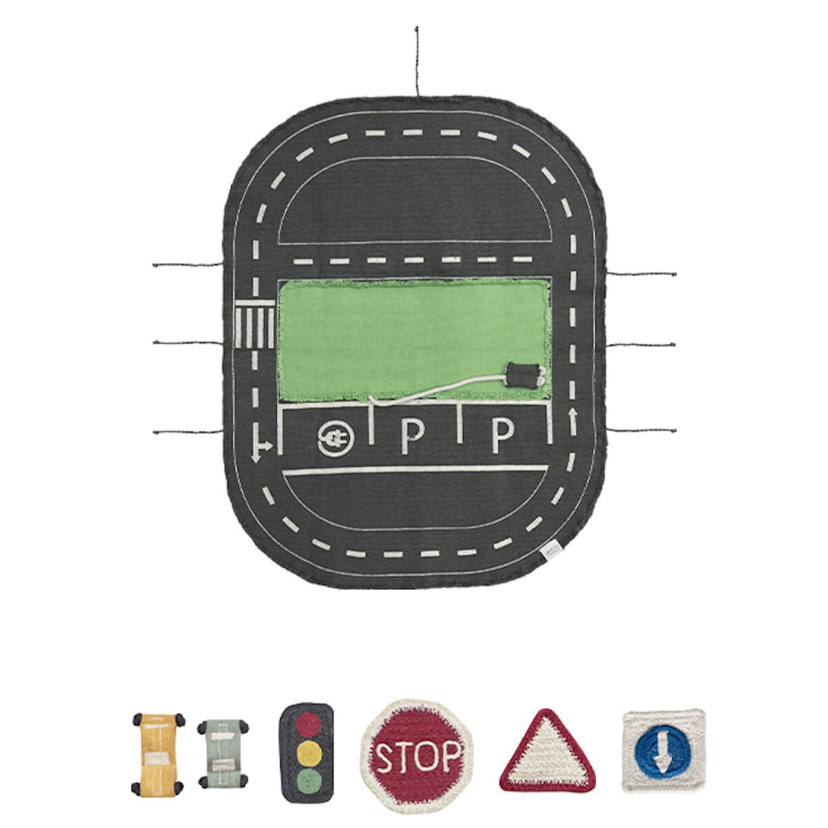 Sensorisches Buch GREEN TOY set eco city Lorena Canals