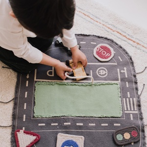 Sensorisches Buch GREEN TOY set eco city Lorena Canals