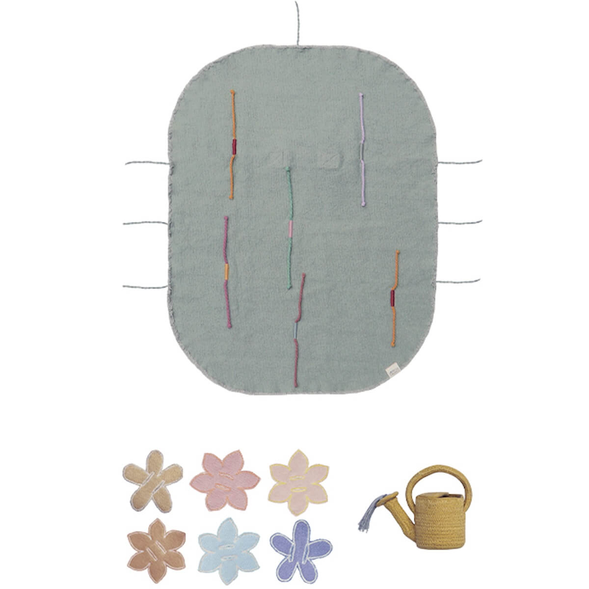 Sensorisches Buch GREEN TOY set Flower Garden Lorena Canals