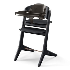 Set Hochstuhl LEMO Platinum 4in1 Cybex black wood black 