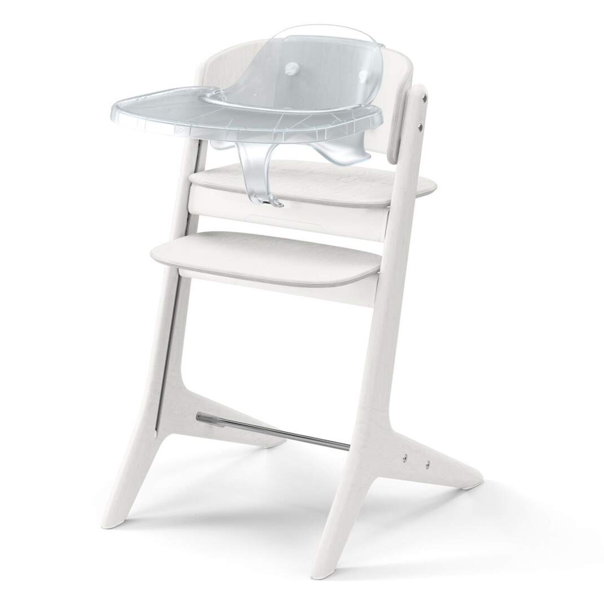 Set Hochstuhl LEMO Platinum 4in1 Cybex white wood white 