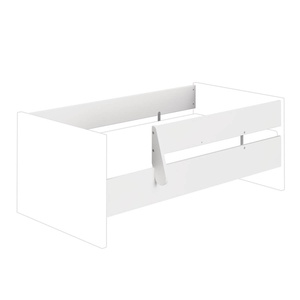 Sicherheitsset 70x140cm für den Umbau des Babybettes in die Juniorstufe Paidi weiß