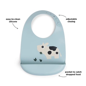 Silicon bib Dotti Done by deer Blue