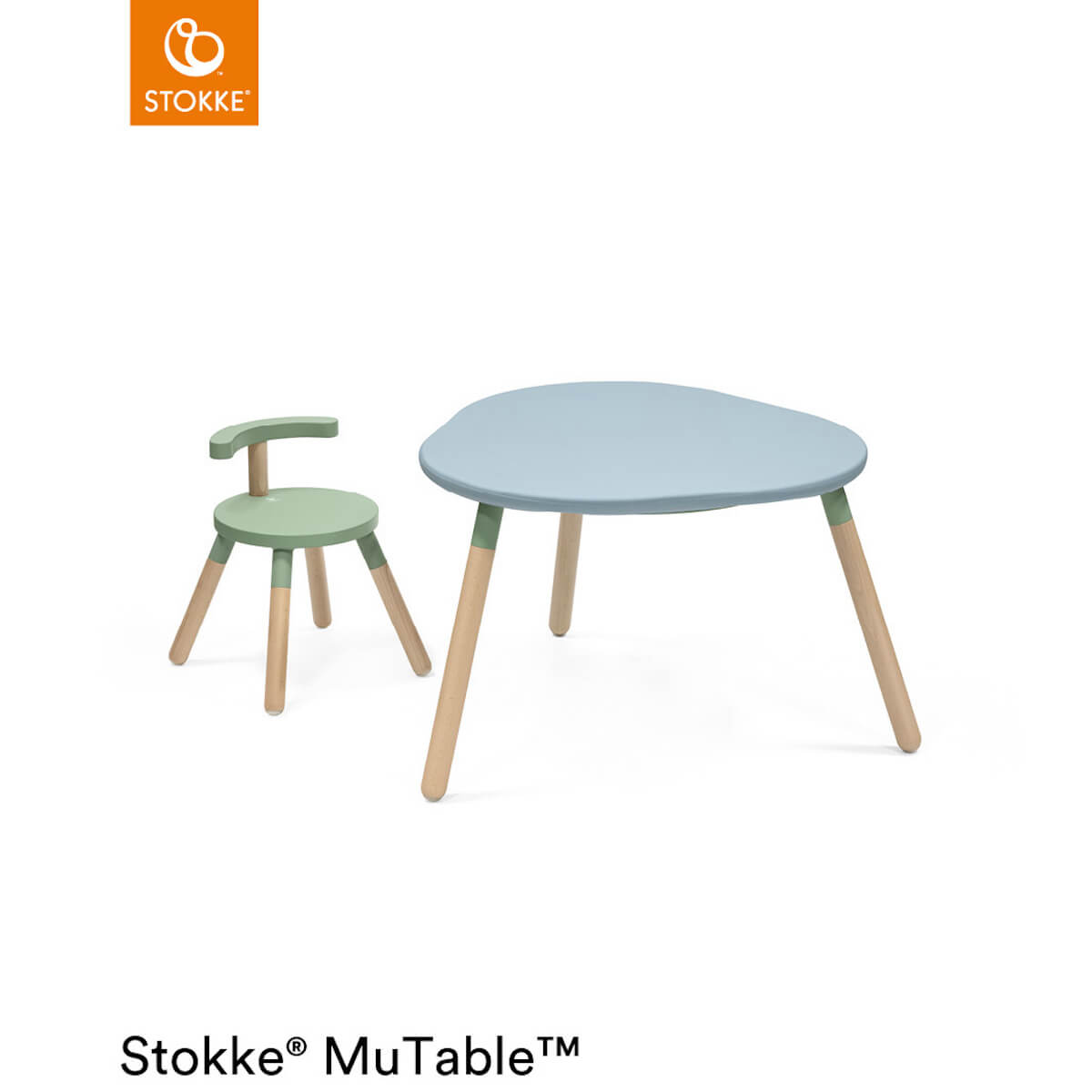 Silicone Cover V2 MUTABLE Stokke Slate blue