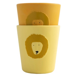 Silikon Becher 2er-Pack Mr. Lion Trixie