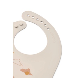 Silikon-Lätzchen-für-2 TILDA Liewood Dream ecru